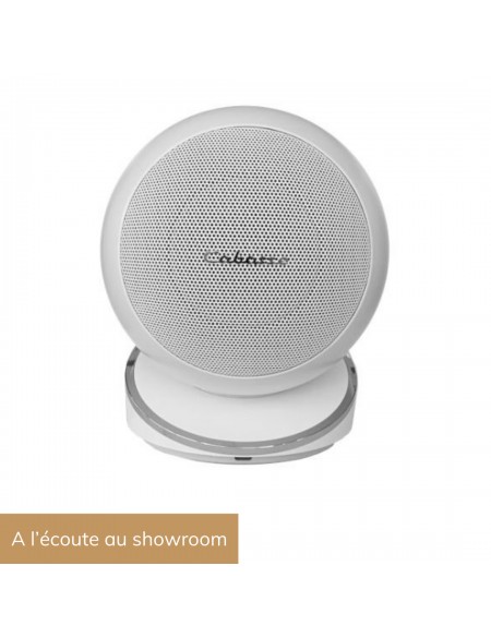 Cabasse iO3 sur socle + Cabasse PEARL SUB pack 2.1